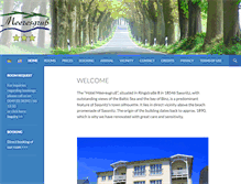 Tablet Screenshot of hotel-meeresgruss.de